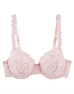 Бюстгальтер пуш-ап с вышивкой Lyssa розовый Anne weyburn