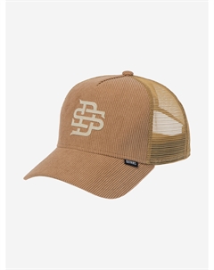 Бейсболка с сеточкой  HFT CordFelt (коричневый), Коричневый Djinns