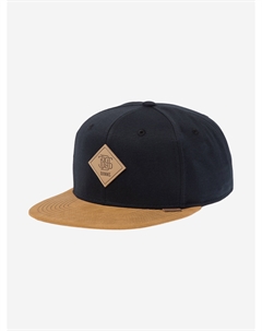 Бейсболка с прямым козырьком  6P SB Jersey Patch (черный), Черный Djinns