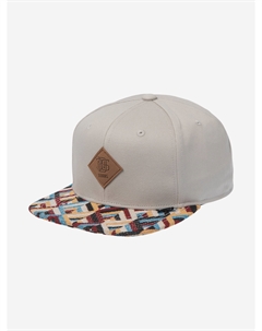 Бейсболка с прямым козырьком  6P SB CP TriTri Rev. (серый), Серый Djinns