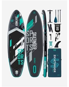 Надувной SUP-борд SPORTS, 11'6"x35"x6" 350*88*15 см, Серый Skatinger