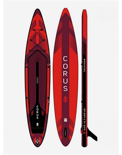 Сапборд Corus Красный, 383x76x15 см, Красный Techteam