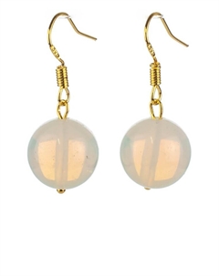 Серьги Бусики-колечки