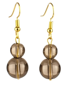 Серьги Бусики-колечки