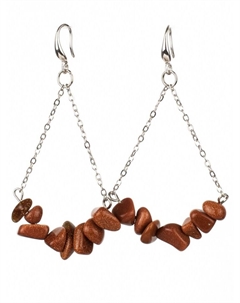 Серьги Бусики-колечки