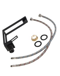 Смеситель для раковины z3884, однорычажный, интерьерный, высота 15 см, латунь, черный Zein