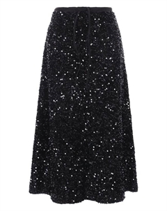 Юбка с отделкой пайетками Пэ