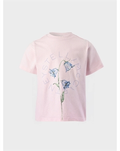 Футболка, принт колокольчик с лого Stella mccartney