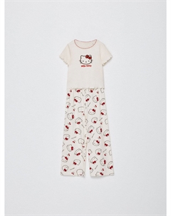 Пижама с принтом для девочек Sela