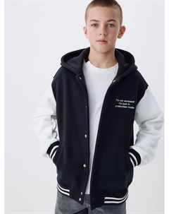 Бомбер оверсайз с капюшоном детский Sela