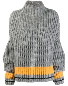 Dsquared2 пуловер alpaca с высоким воротником xs серый Dsquared2