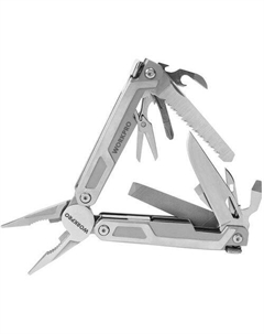 Мультитул WP382002, 15 функций, серый Workpro