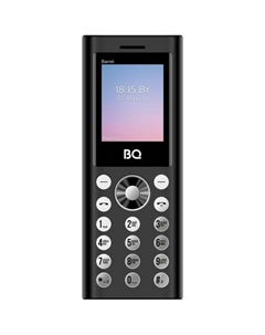 Сотовый телефон BQ Barrel 1858, черный/серебристый Bq