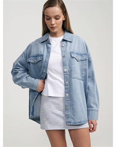 Джинсовая рубашка оверсайз Твое