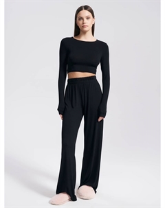 Домашний комплект с лонгсливом и брюками Твое