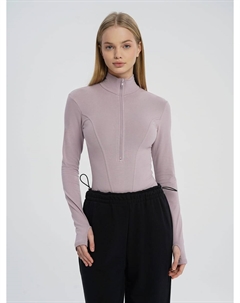 Боди-водолазка с молнией Твое