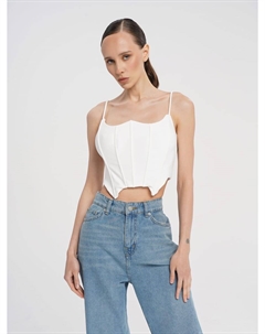 Корсетный топ на тонких бретелях Твое