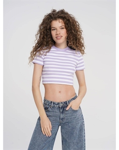 Облегающая футболка в полоску Твое