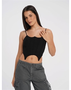 Корсетный топ на тонких бретелях Твое