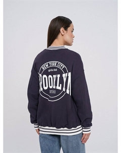 Толстовка бомбер на кнопках Твое