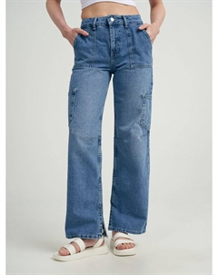 Джинсы карго с боковыми карманами Твое