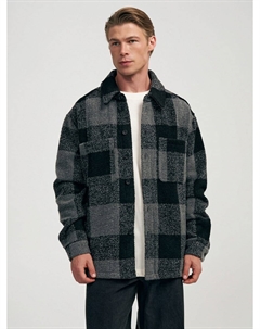 Теплая рубашка в клетку с длинным рукавом Твое