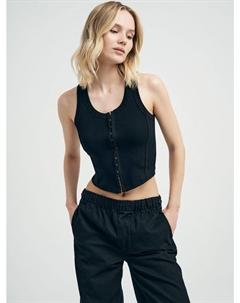 Корсетный топ на широких бретелях Твое