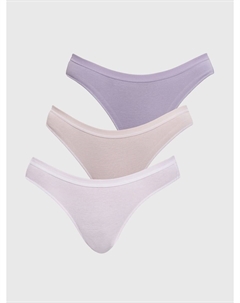 Набор хлопковых трусов-слипов - 3 шт. Твое