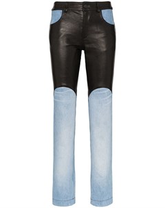 Skiim джинсы jamie с контрастными вставками 38 синий Skiim