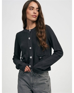 Укороченный вязаный кардиган Твое