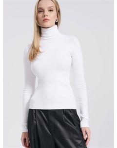 Классическая водолазка в рубчик с горлом Твое