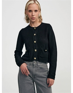 Укороченный вязаный кардиган Твое