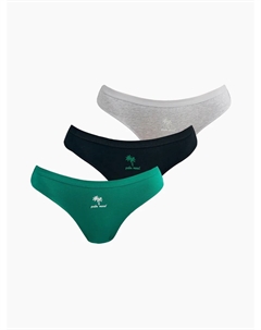 Трусы-слипы - 3 шт. из хлопка с принтом Твое