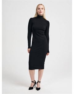 Миди платье водолазка с длинным рукавом Твое