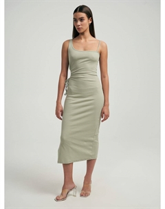 Женское обтягивающее миди платье с разрезами по бокам Твое