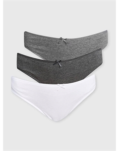 Комлект хлопковых трусов-стринги - 3 шт. Твое