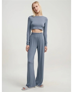 Домашний комплект с лонгсливом и брюками Твое