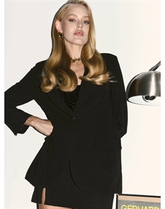 Классический офисный пиджак удлиненный Твое