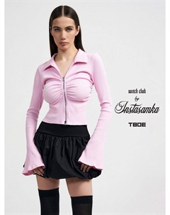 Облегающий лонгслив Witch club by Instasamka на молнии Твое