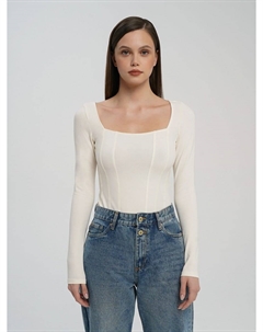 Облегающее боди с имитацией корсета Твое