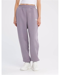 Утепленные брюки с надписью Paris Твое