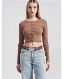 Укороченный кардиган на пуговицах Твое