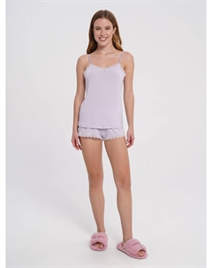 Кружевная пижама с топом и шортами Твое