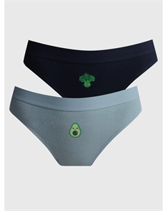 Трусы-танга с принтом авокадо Твое