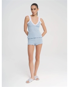 Кружевная пижама с топом и шортами Твое