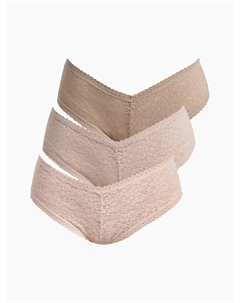 Кружевные трусы-хипстеры - 3 шт. Твое