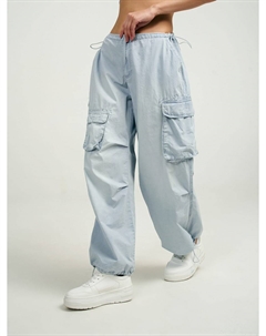 Широкие брюки бананы варенки с резинкой снизу Твое