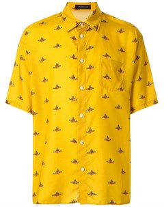 Johnundercover рубашка с логотипом 4 желтый John undercover