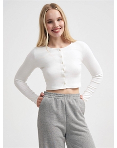 Укороченный кардиган на пуговицах Твое