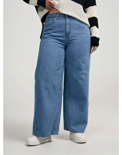 Широкие джинсы варенки с высокой посадкой Plus Size Твое